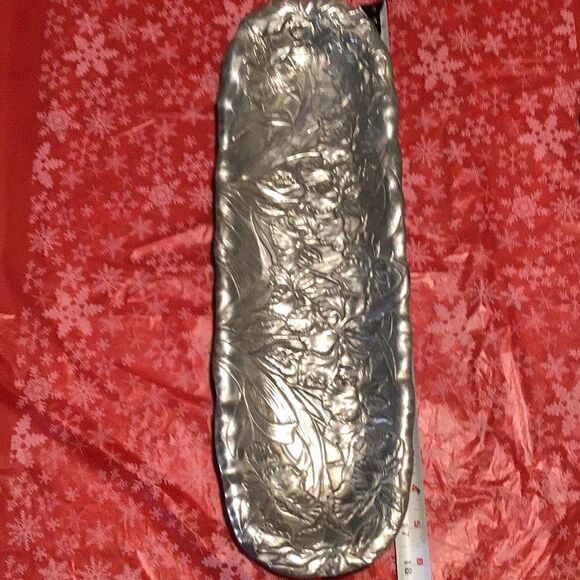 Serving platter beautiful Arthur Court Iris pattern - Picture 1 of 6